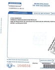 Recibo de renovación de matricula