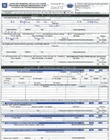 Formulario de trámites empresariales completado